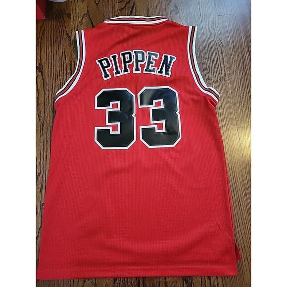 Adidas Scottie Pippen Chicago Bulls Jersey Mens Size Medium NBA Basketball - Picture 1 of 10